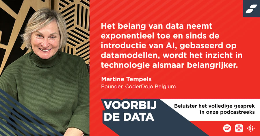 Voorbij de data - Martine Tempels, Founder, CoderDojo Belgium