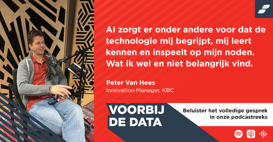 Voorbij de Data - Peter Van Hees, Innovation Manager, KBC