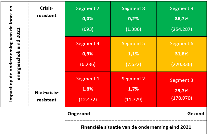 9-grid Vlaamse kmo's 2022
