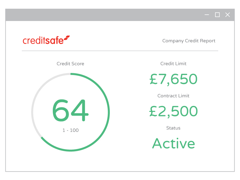 Check your credit scores with a Creditsafe company credit report