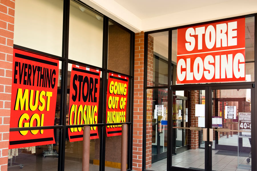 Retail store closures
