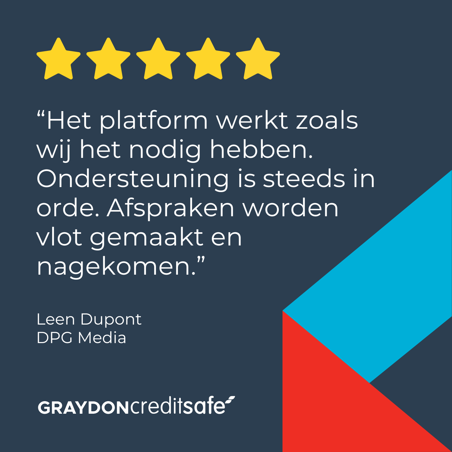 Quote Leen Dupont - DPG Media