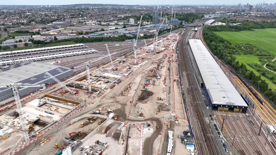 Old Oak Common Construction 