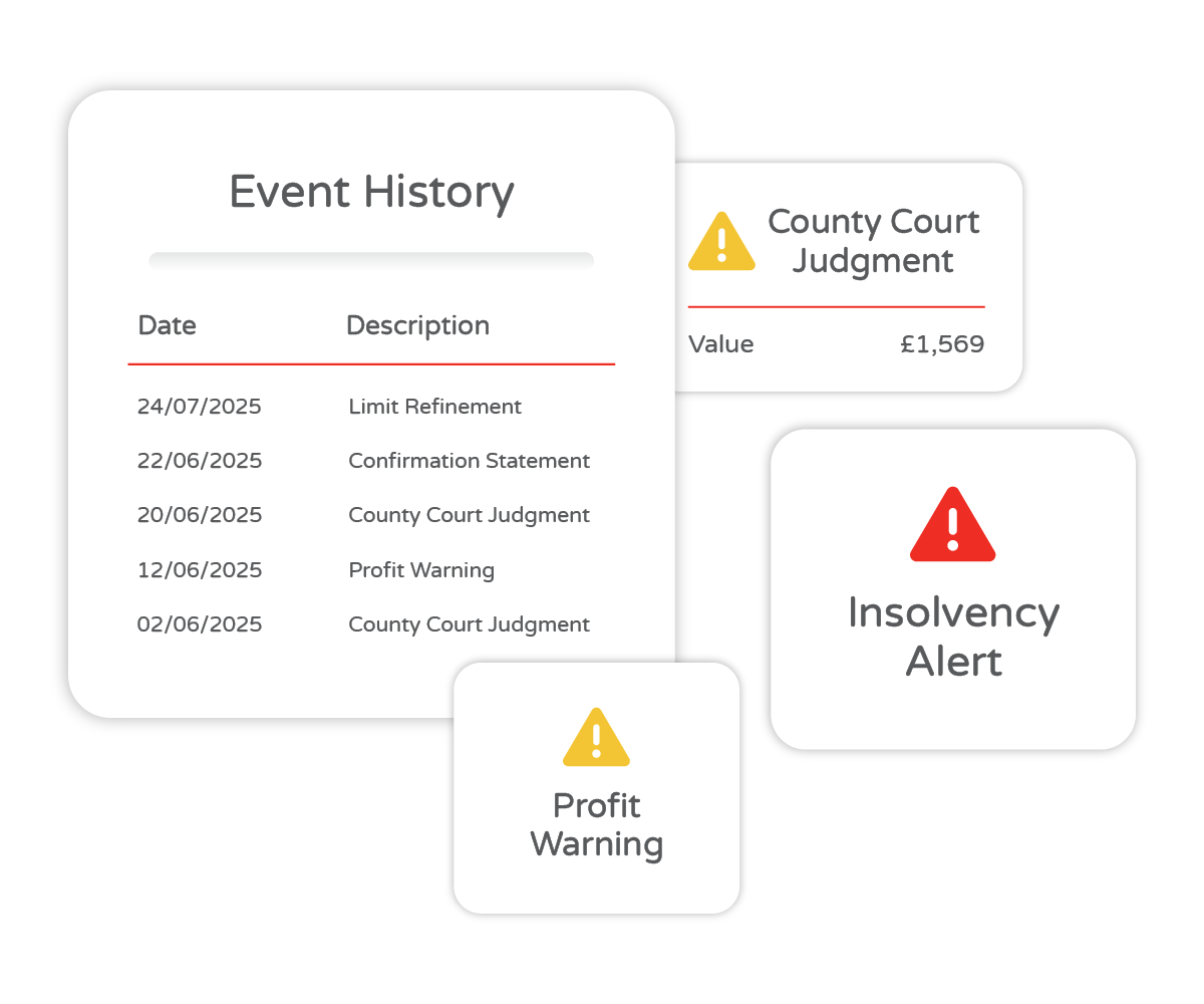 International company risk monitoring