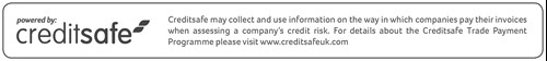 Powered by Creditsafe