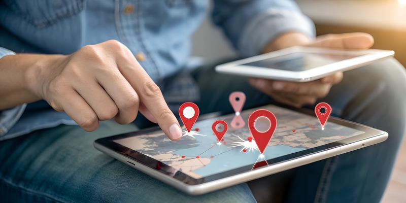 Credit controller checking international customers 