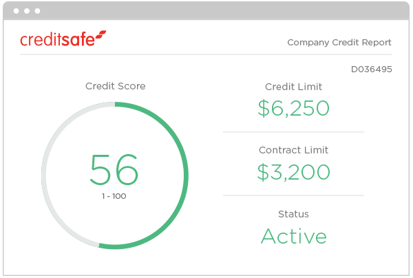 Check your credit scores with a Creditsafe company credit report