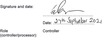 Controller Signature